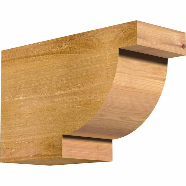 Ekena Millwork Alpine Rough Sawn Rafter Tail, Western Red Cedar, 6"W x 10"H x 16"L RFT06X10X16ALP00RWR - main